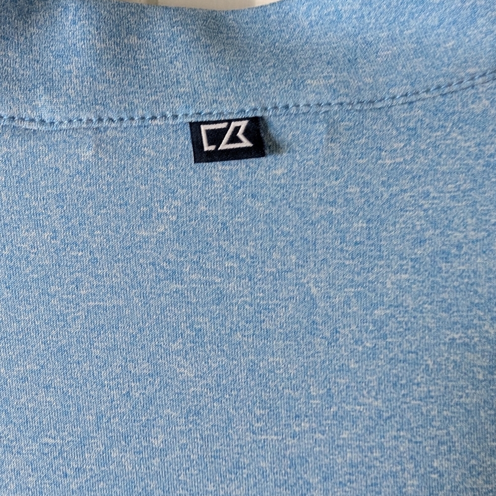 Cutter & Buck Light Blue Short Sleeve Shirt - Picture 4 of 4